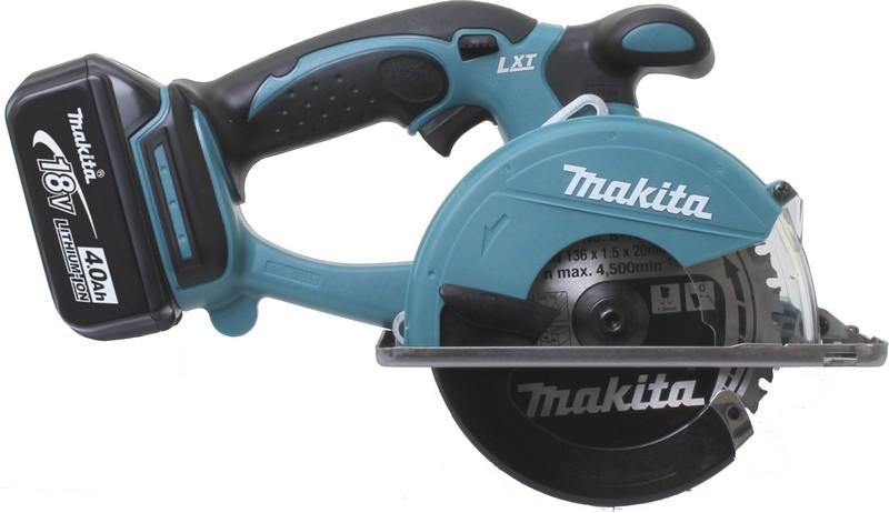 Scie circulaire à métaux 18 V Li-Ion 4 Ah Diam.136 mm