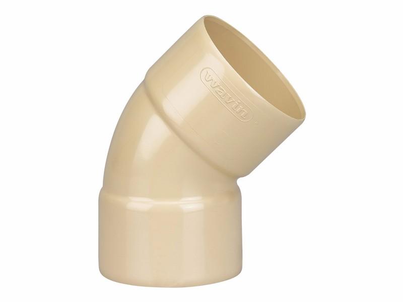 GOUTTIERE COUDE FF 45 DEG 50 SG