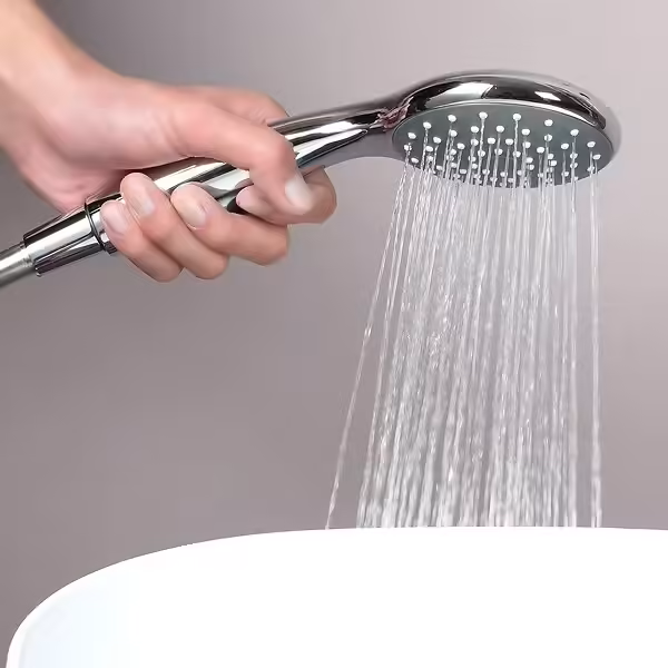 Douchette 1 jet NAVAE avec stop eau - CHROMÉE 