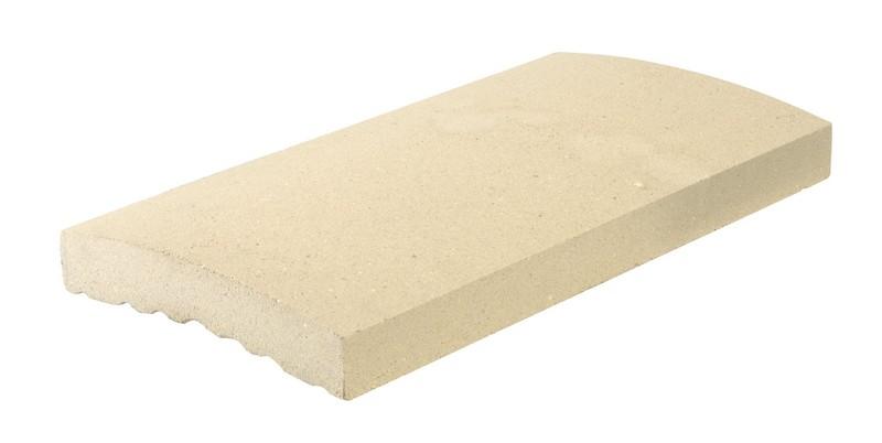 COUVRE-MUR PLAT 49X27X5.5 CM JAUNE