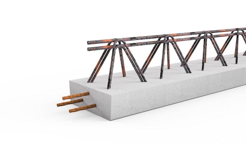 Poutre en béton PPR 207-3 L. 3.70 m