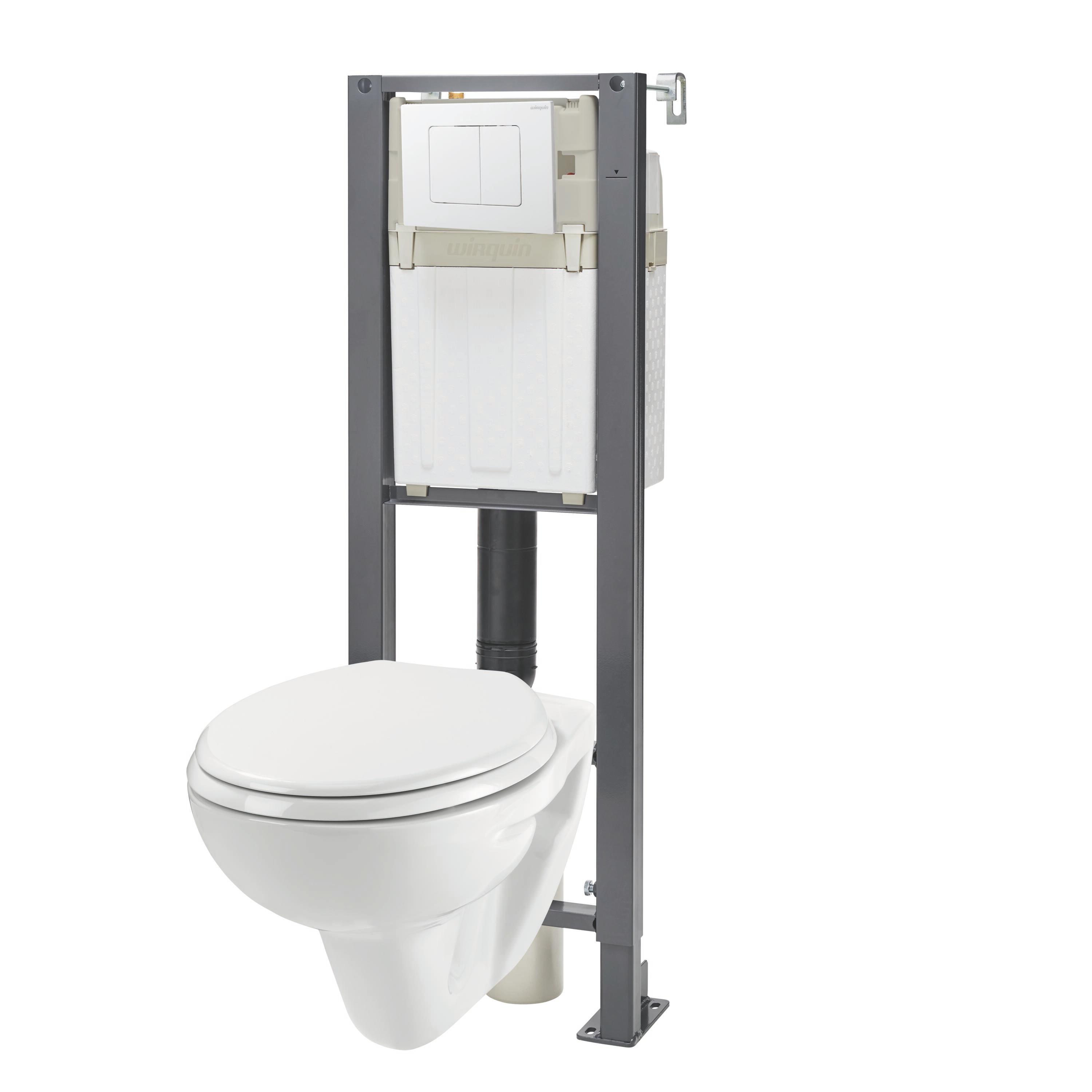 Pack wc suspendu - lineo stone - Wirquin