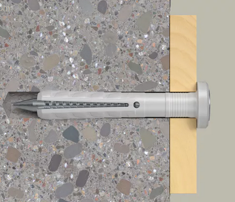 CHEVILLE A FRAPPER N A COLLERETTE LARGE D5X25 BOITE 50