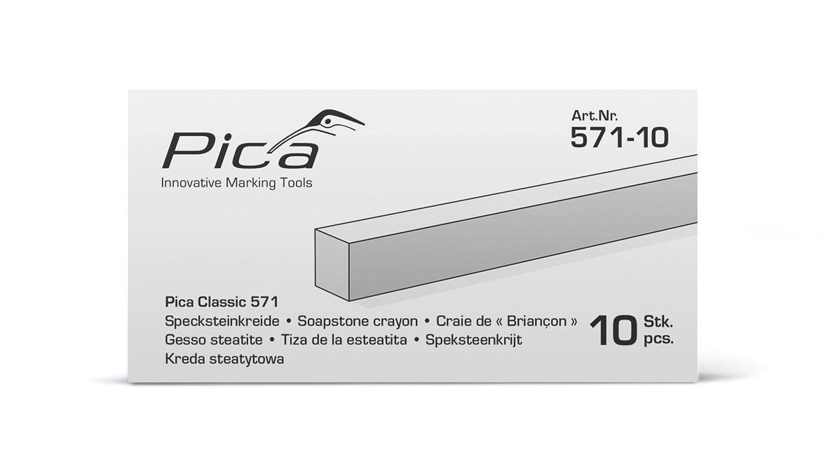 Craie briancon pica - boite de 10 - Pica