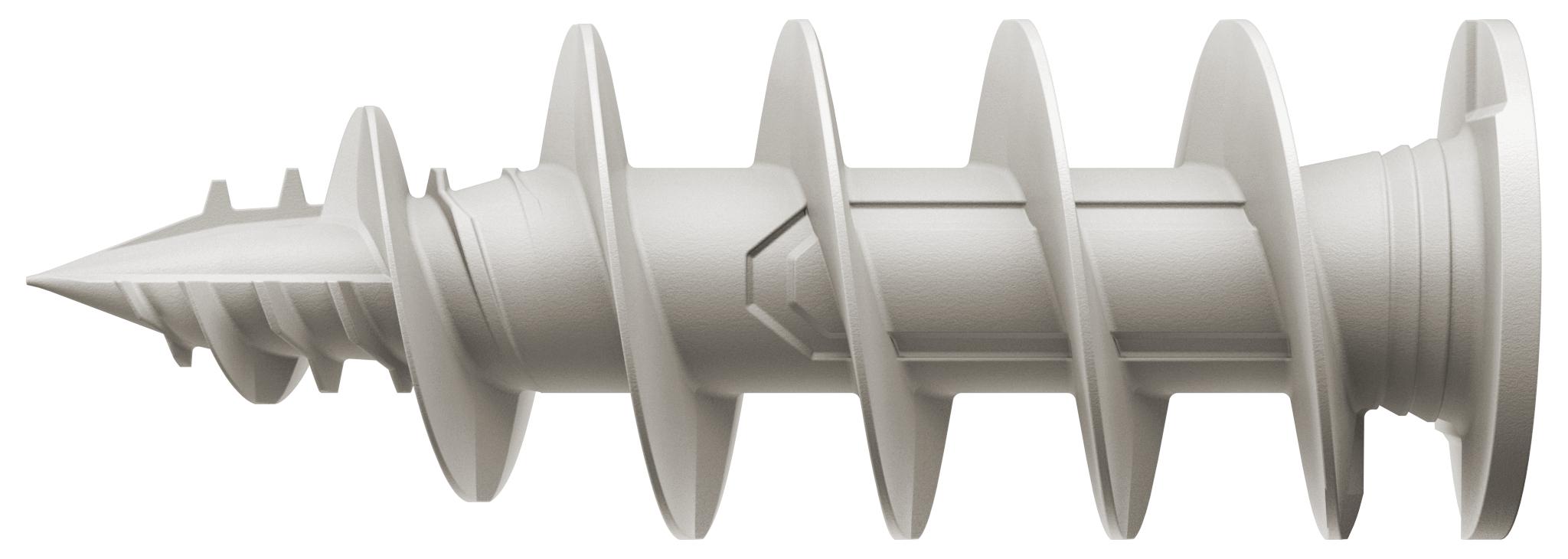 Cheville plastique autoforeuse pour fixation sur isolant FID II - Boîte de 50