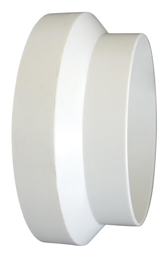 REDUCTION DROITE PVC D150/125 BLANC VRAC