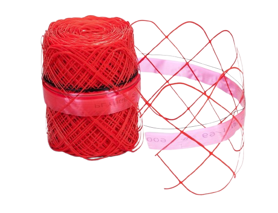 Grillage avertisseur 30CM x 100M – Rouge – Réseau Électricité