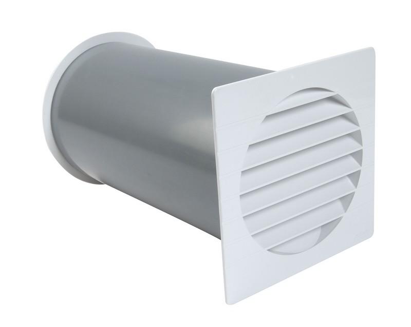 TRAVERSEE DE MUR ACOUSTIQUE 100 CM2 BLANC - TMA100B