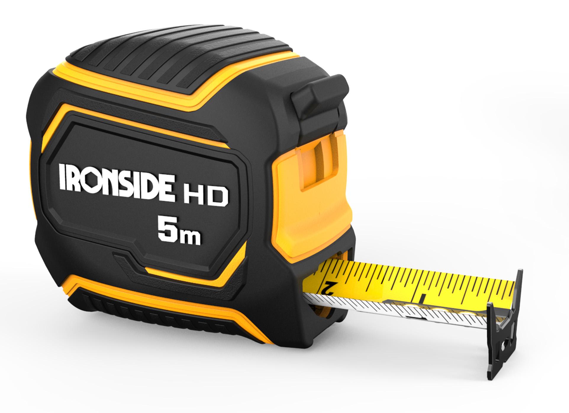 Ruban à mesurer HD Heavy Duty long. 5M x larg. 32MM- IRONSIDE