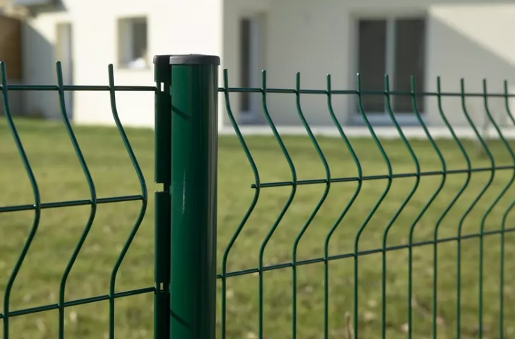 Poteau à encoche AXOR PLUS - Ht 1,60 m Vert  6005