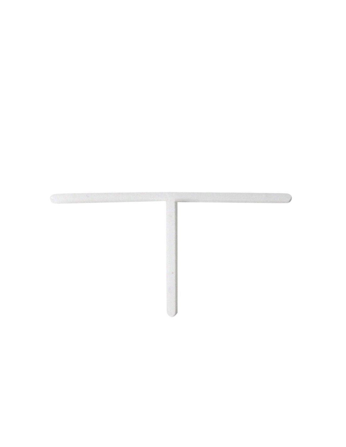 Croisillon en T de séparation céramique de 1 mm - SPC010T