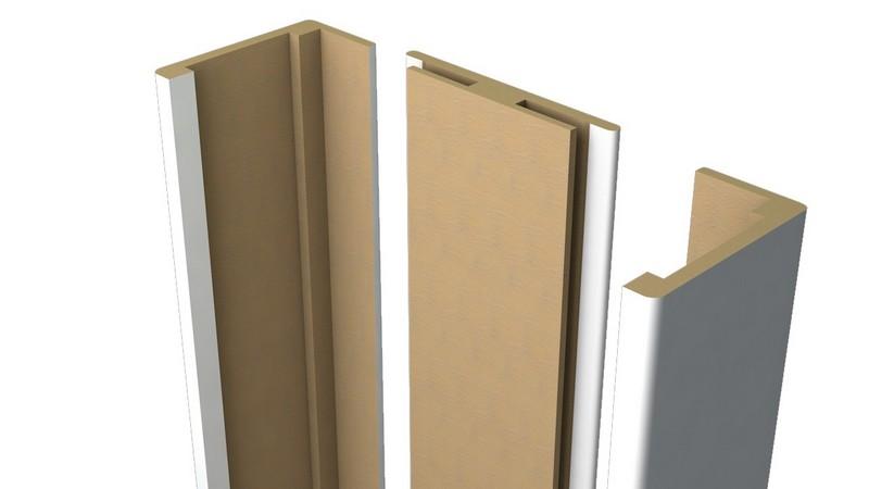 HABILLAGE HUISSERIE BLANC A PEINDRE