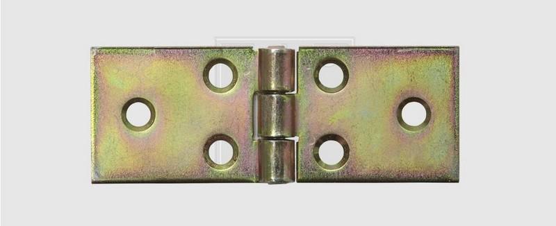 CHARNIERE ACIER POUR MEUBLES 120 X 33 X 1.4 mm - P/2