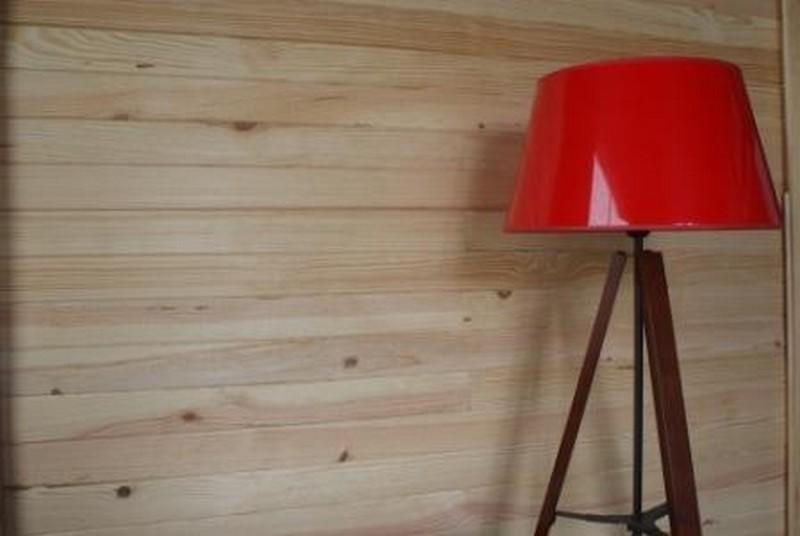 Lambris Brut petits nœuds - Profil Grain d'Orge - 2m x9cm ép.10mm