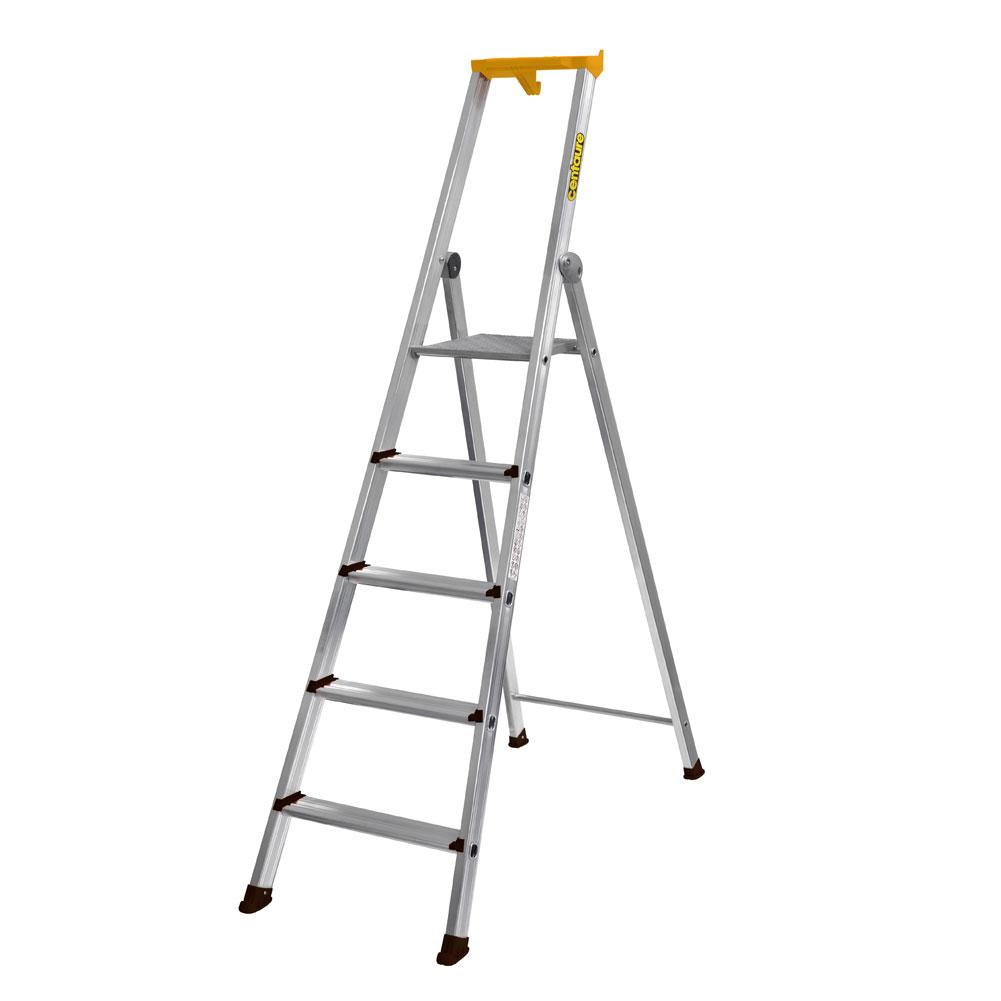 ESCABEAU ALUMINIUM PRO 54 5 MARCHES TOUT FAIRE