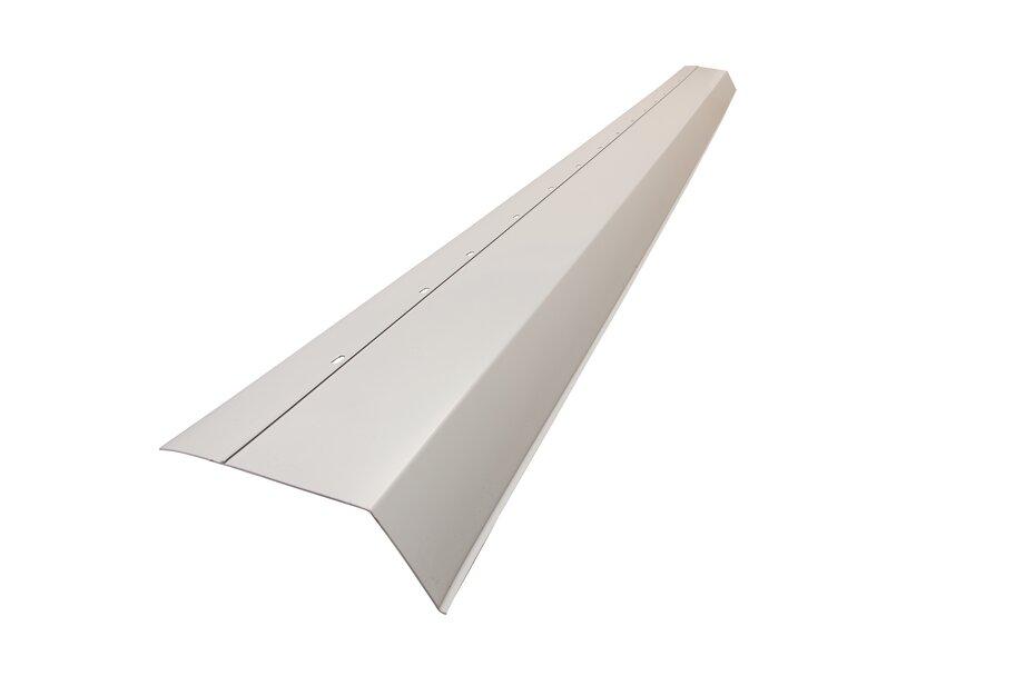 Larmier PVC pour raccordement de l'écran sous-toiture à l'égout - L.2M Gris 
