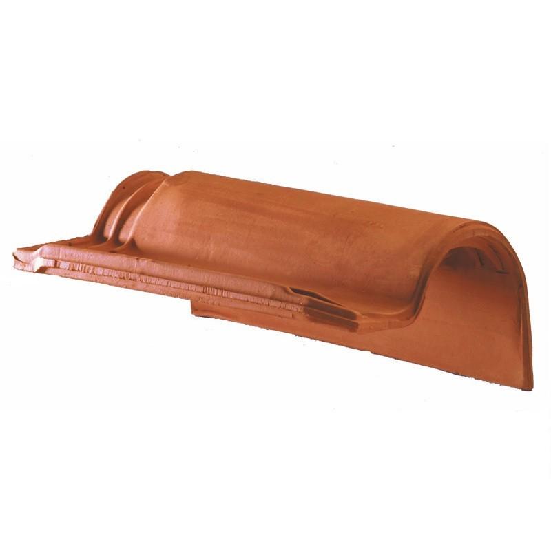 TUILE DE RIVE À RABAT DROITE À EMBOÎTEMENT AQUITAINE - FLAMME RUSTIQUE