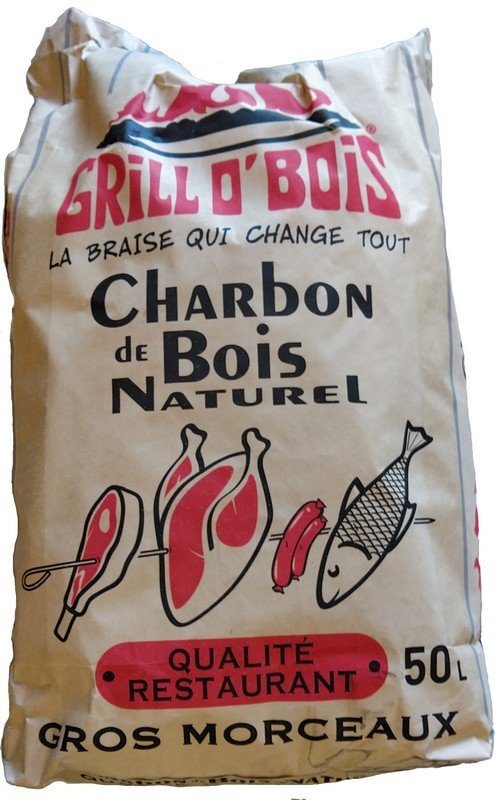 Charbon de Bois Naturel Grill'O Bois 50L