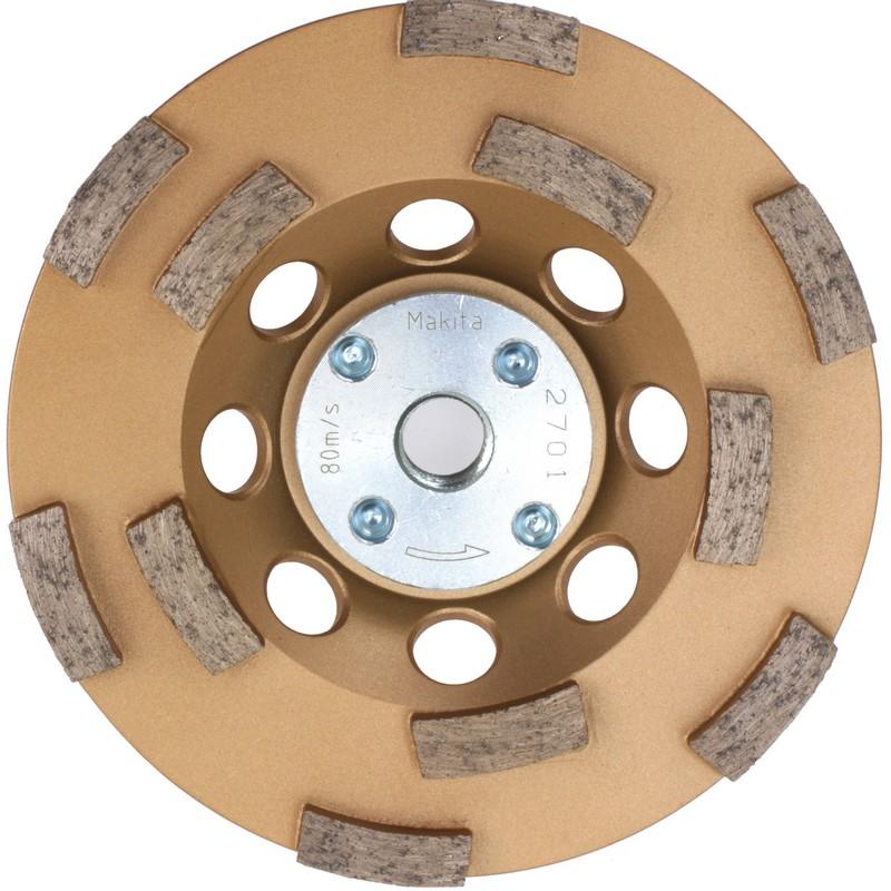 Plateau de ponçage diamant à faibles vibrations travaux généraux pour meuleuses Diam.125 mm