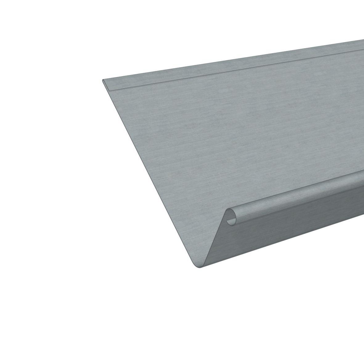 Gouttière Nantaise avec pince - Développé 333MM L.4M  Boudin 14MM - Granum Skygrey