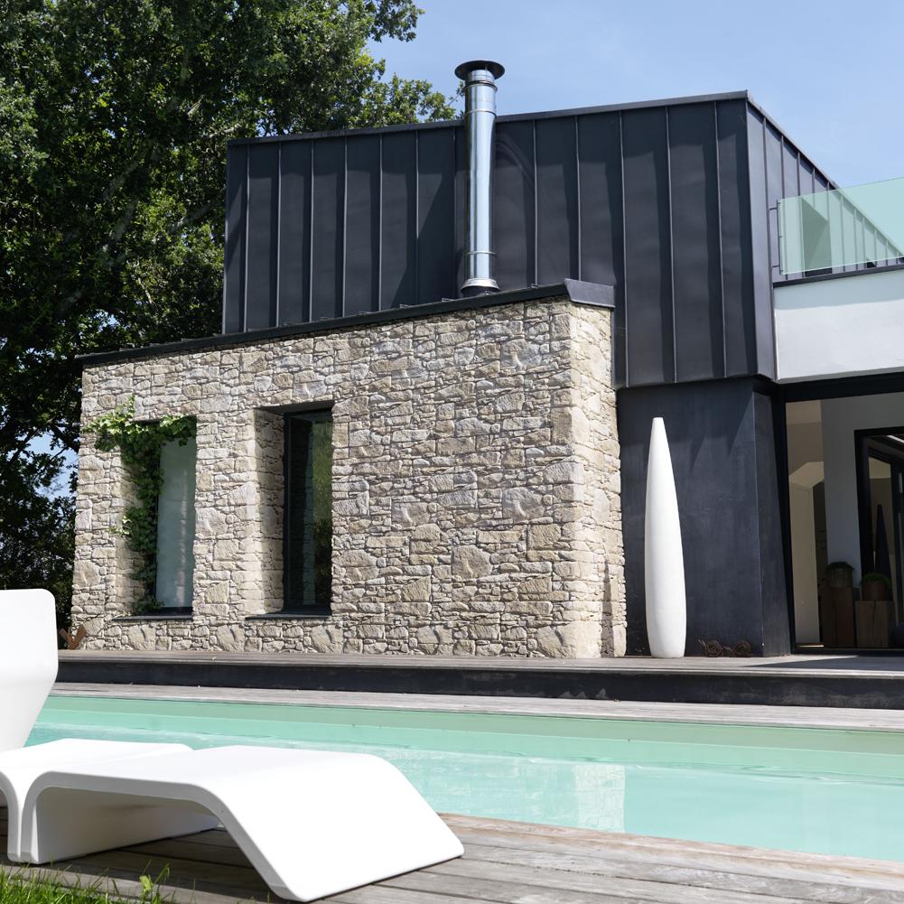 PAREMENT PIERRE RECONSTITUEE GRAND CANYON NATUREL 42/21 X 30/15CM EPAISSEUR 3CM