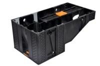 Module marche MODULESCA noir 200x425x170mm