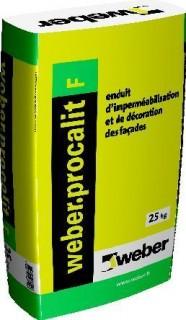 ENDUIT MONOCOUCHE WEBER.PROCALIT F 81-091 25KG
