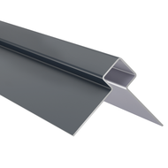 Profilé d'angle extérieur METALTRIM pour bardage HARDIE PLANK - 3M - Gris anthracite