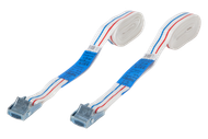 Lot de 2 sangles bagagères avec came à griffe 25mm Lg 2,5m 