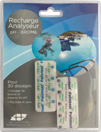Recharge Analyseur pH et Brome (pastilles)