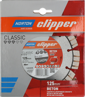 Disque diamant CLASSIC BETON TURB0 125x22,23