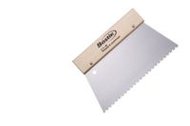 Spatule crantée Bostik métal n°4-69 pour colle parquet