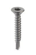 Vis autoperceuse TX Tête fraisée Inox A2 4,8x38 Blister de 20
