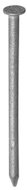 Pointe Tête plate Galvanisé 2,7x60 Barquette de 1kg