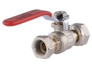 VANNE SPHERE MANETTE PLATE ECR.L FF 3/8 