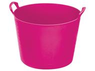 Auge en plastique CAPAZO PRO renforcée 42 litres - Rose fluo