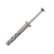 Cheville  nylon à frapper FPP  SPIT  pour matériaux pleins Ø8x55MM - Sachet de 50 pièces