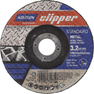 Disque à tronçonner STANDARD  METAL/INOX 125x3,2x22,23 T42