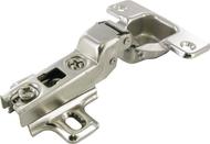 Charnière invisible à boitier slide on" Avec ressort Acier nickelé D:35mm Blister de 2"