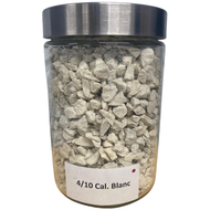 Concassé calcaire blanc 4/10