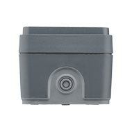 Poussoir Lumineux CYKLONE IP55 - Anthracite