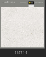 Panneau expo carrelage NORDBY 60 x 60 Blanco - Pnx main 62 x 68CM