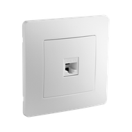 Prise RJ45 Cat6 NORA DEBFLEX blanc