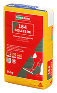 Ragréage fibré P3 SOLFIBRE 184- Gris - Sac de 25kg