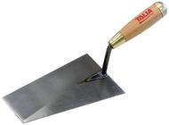 Truelle lisseuse bout carre soudée 22CM manche bois - Taliaplast