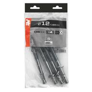 Goujon à bague FIX 3 SPIT Ø12x180MM - Sachet de 4 pièces