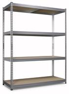 Étagère ROBUS – H190 x L150 x P60CM 4 tablettes 350KG - Ironside