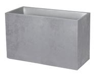 Jardinière Muret BASALT 99,5x39,5x60 cm 116L Gris Béton