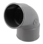 Coude Ø50MM femelle-femelle à 67°30 à coller gris en PVC - Nicoll