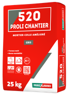 Mortier-colle carrelage PROLICHANTIER améliorée C2 25kg (520)